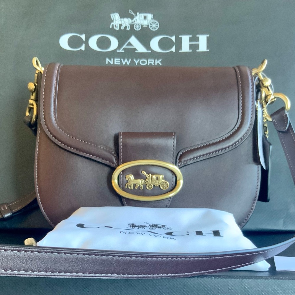 NWT Coach Kat Saddle Bag 20 Style No.89118